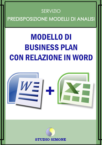 Modello di Business Plan con relazione in Word