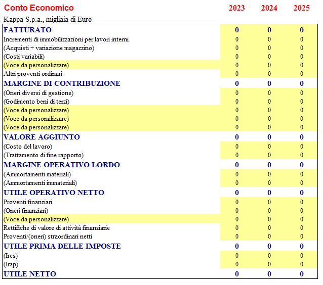 conto economico 26
