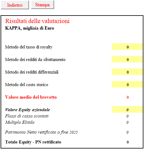 Risultati valutazioni 26